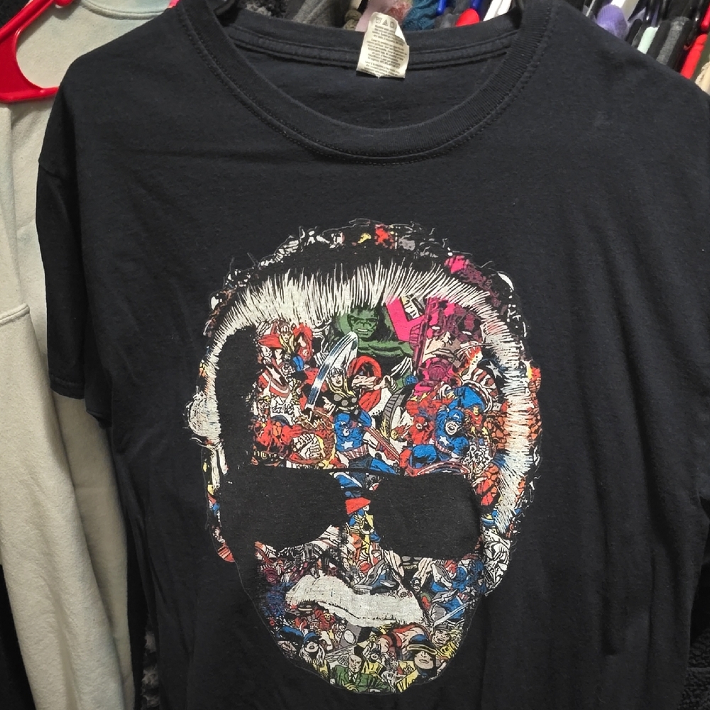 Fruit of the Loom Black Graphic Tee